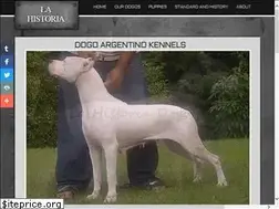Sites similar to argentine-dogo.com