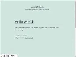 Sites similar to argentmania.fr