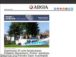 Sites similar to argia.eus