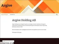 Sites similar to argive.se