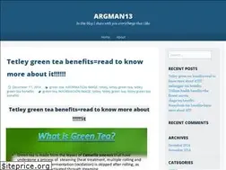 Sites similar to argman13.wordpress.com
