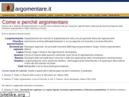 Sites similar to argomentare.it