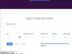 Sites similar to argon2.online