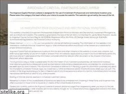 Sites similar to argonautcapital.co.uk