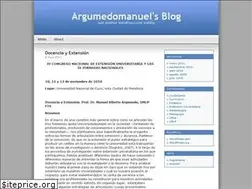 Sites similar to argumedomanuel.wordpress.com