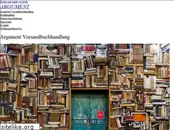 Sites similar to argument-buchhandlung.de