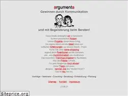 Sites similar to argumenta.de