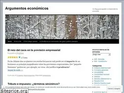 Sites similar to argumentoseconomicos.com