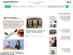 Sites similar to argumentul.ro