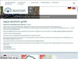 Sites similar to argus-electronic.de