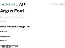 Sites similar to argusfoot.com