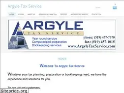 Sites similar to argyletaxservice.com