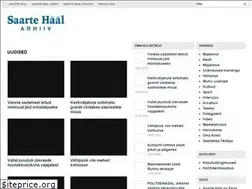 Sites similar to arhiiv.saartehaal.ee