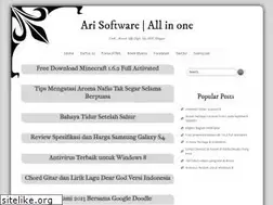 Sites similar to ari-software.blogspot.com