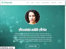 Sites similar to ariaccents.com