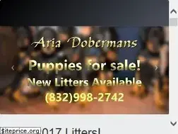 Sites similar to ariadobermans.com