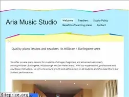 Sites similar to ariamusicstudio.com