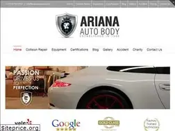 Sites similar to arianaautobody.com