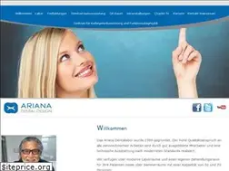 Sites similar to arianadental.de