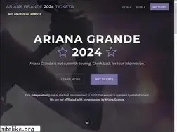 Sites similar to arianagrande2021.com