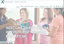 Sites similar to arianainstitute.com
