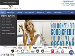 Sites similar to arianamotorslv.com