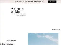 Sites similar to arianawitkin.com
