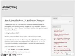 Sites similar to ariandy1.wordpress.com