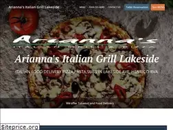 Sites similar to ariannasgrill.com