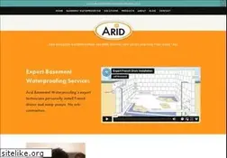 Sites similar to aridbasementwaterproofing.com