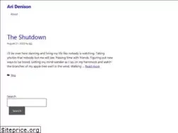 Sites similar to aridenison.com