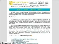 Sites similar to ariduruturkce.org