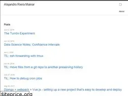 Sites similar to ariera.github.io