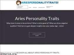 Sites similar to ariespersonalitytraits.com