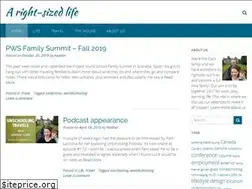 Sites similar to arightsizedlife.com