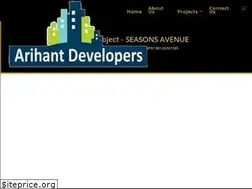 Sites similar to arihantdeveloper.com