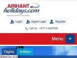 Sites similar to arihantholidays.com