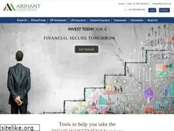 Sites similar to arihantinvestments.com