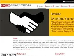 Sites similar to arihanttransformers.in