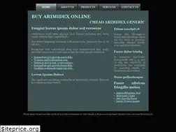 Sites similar to arimidex911.com