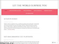 Sites similar to arinacnisa.wordpress.com