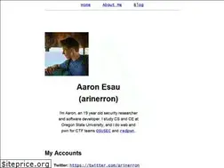 Sites similar to arinerron.com