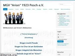 Sites similar to arion-pesch.de