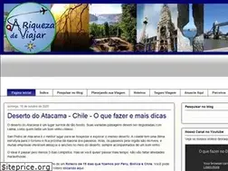 Sites similar to ariquezadeviajar.com