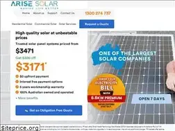 Sites similar to arisesolar.com.au