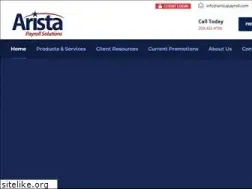 Sites similar to aristapayroll.com