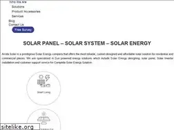 Sites similar to aristasolar.com