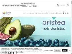 Sites similar to aristeanutricionistas.com