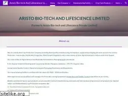 Sites similar to aristobiotech.com