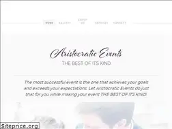 Sites similar to aristocraticevents.com